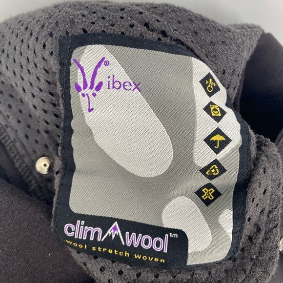 Ibex Men’s Straight Leg Pants Wool Gorpcore Hiking Outdoor Active Black 30 - Picture 9 of 11